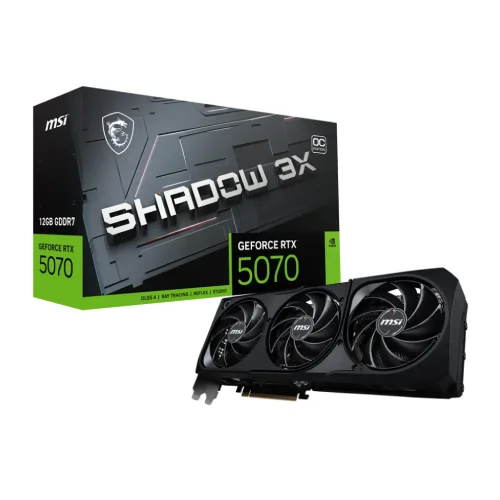 MSI GeForce RTX 5070 12G SHADOW 3X OC Graphics Card
